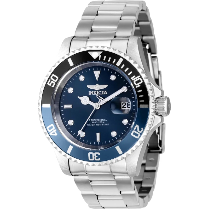 Watches with a stylish look   Invicta Men's Watch - Pro Diver Quartz Blue Dial Stainless Steel Bracelet | 43545