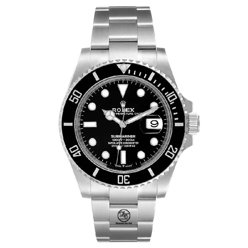 elegant dress watches for formal events   Rolex Submariner Date 116610 Oyster Steel Ceramic Bezel Watch BOX/PAPERS *UNWORN*