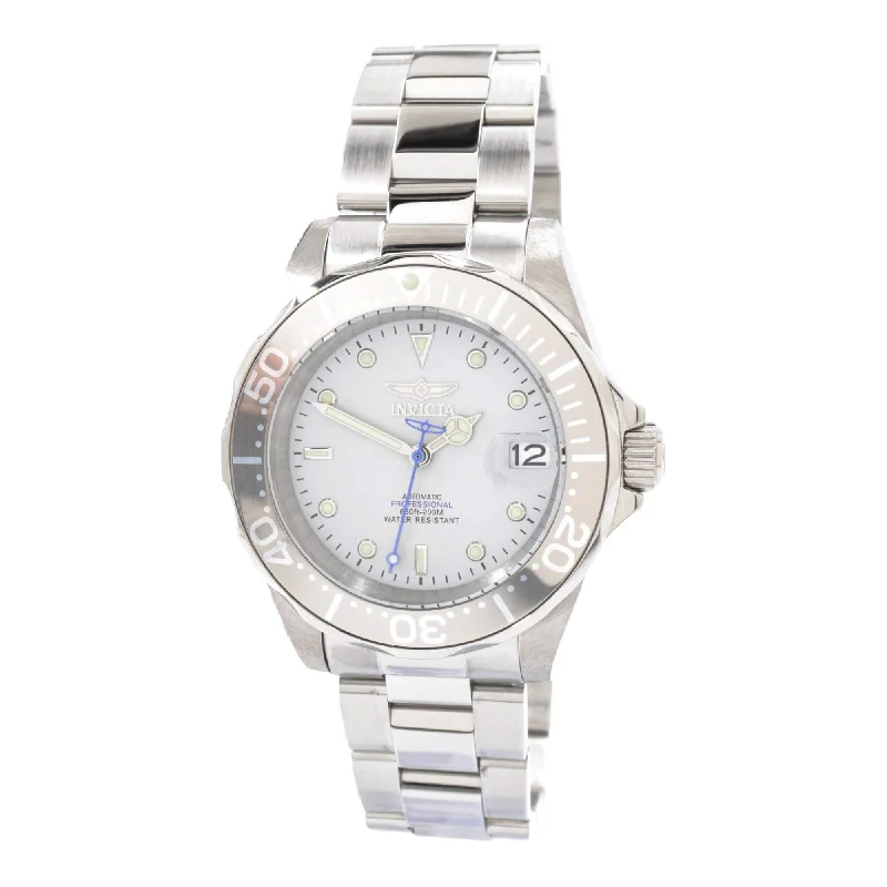 Watches with a luxurious look Invicta Men's Automatic Watch - Pro Diver Grey Dial Stainless Steel Bracelet | 9610 Watches with a luxurious look Invicta Men's Automatic Watch - Pro Diver Grey Dial Stainless Steel Bracelet | 9610