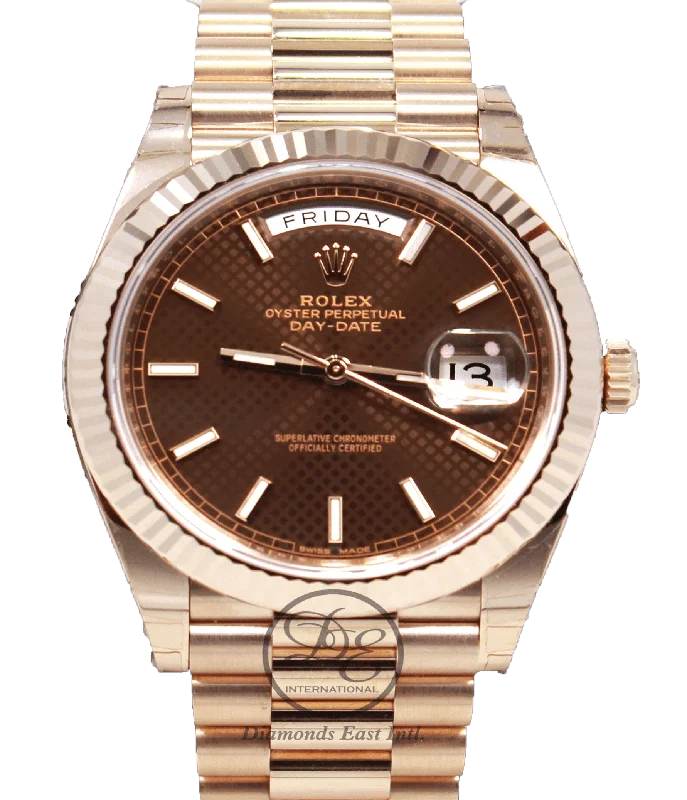Watches made for exclusive collectors   Rolex Oyster Perpetual Day-Date 40 228235 (Unworn)