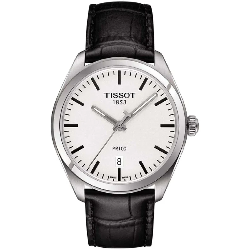 Casual watches for weekend outings   TISSOT PR 100 QUARTZ 39 MM MEN WATCH T1014101603100