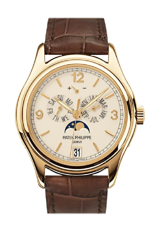 best luxury watches for men   Patek Philippe Complications  Yellow Gold Watch 5146J-001 5146J