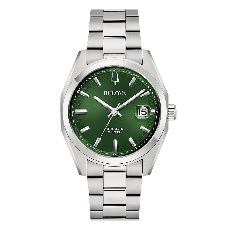 Watches with adjustable straps for a perfect fit   Bulova Men's 96B429 Surveyor Automatic