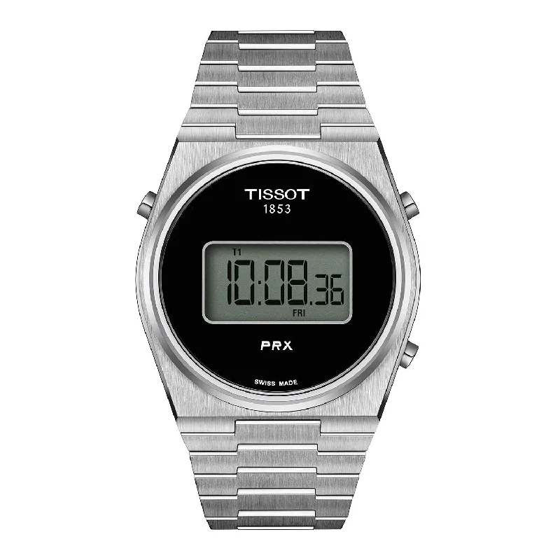 women’s watches with interchangeable bands   Tissot - PRX Digital ur, 40 mm - T1374631105000