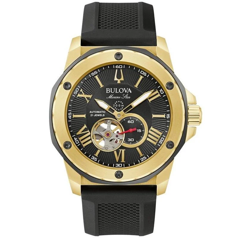 stylish watches for everyday wear   Bulova Marine Star Collection