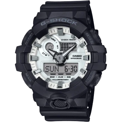 Luxury quartz watches with high-end movements   G-Shock Mens 200m Standard - GA-700WD-1A
