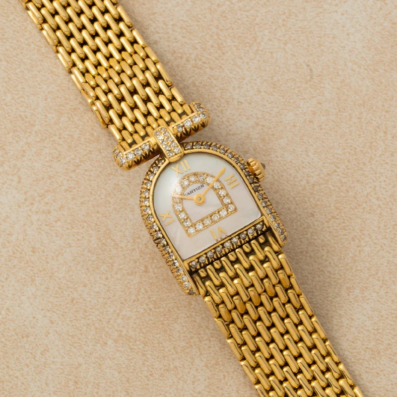 Watches made for exclusive collectors   Cartier Calandre Diamond