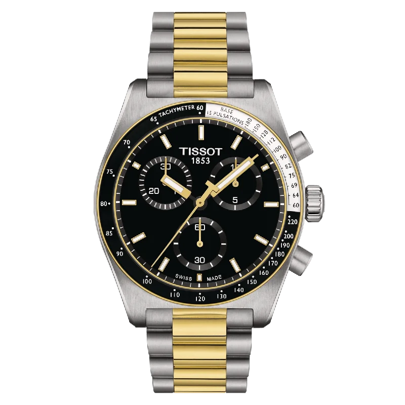 Luxury quartz watches with high-end movements   Tissot PR516 Chronograph T149.417.22.051.00