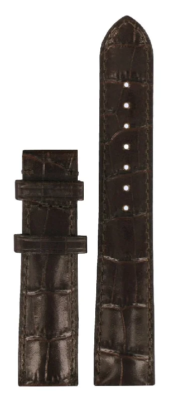 Watches for daily wear   Tissot T016309A Watch Band T610025844 Dark Brown Leather 18 mm Happy Chic