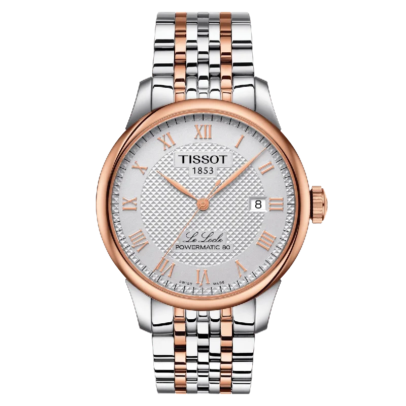watches with custom engravings for gifts   Tissot Le Locle Powermatic 80 T006.407.22.033.00