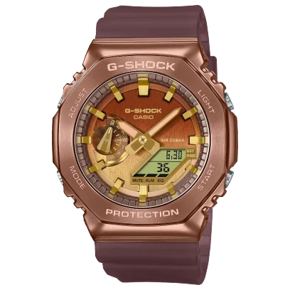 Watches with a stylish look   G-Shock Mens 200m G-Steel - GM-2100CL-5