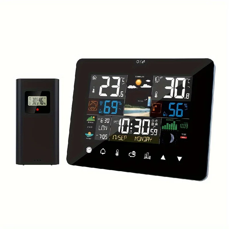 Men's dress watches with slim profile   Weather Station For Indoor & Outdoor