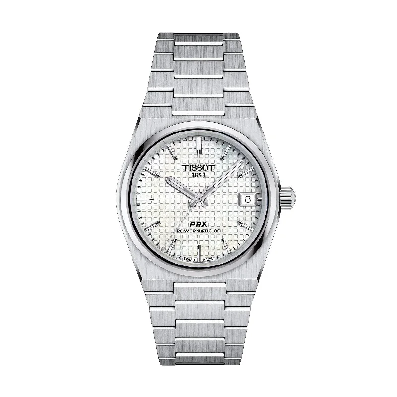 Formal watches for evening events   TISSOT PRX POWERMATIC 80 35MM -T1372071111100