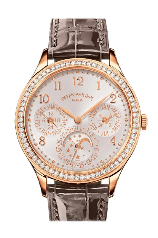 Watches with a luxurious look   Patek Philippe Grand Complications Silvery-white opaline Opaline Dial 7140R-001
