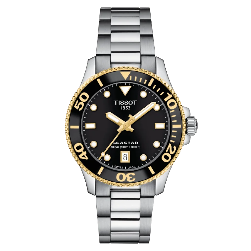 Formal watches for evening events   Tissot Seastar 1000 36mm T120.210.21.051.00