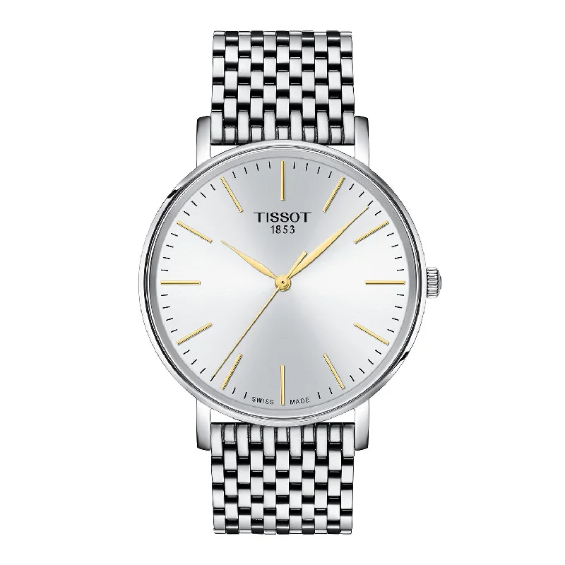 Women's dress watches with elegant straps   Tissot - Everytime Desire ur, 40 mm - T1434101101101