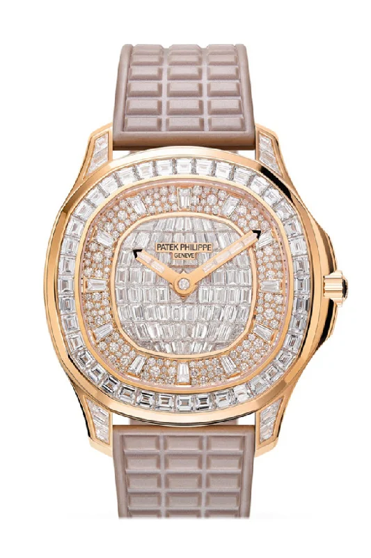 Watches for special occasions   Patek Philippe Aquanaut Luce Haute Joaillerie Diamond Dial Watch 5062/450R
