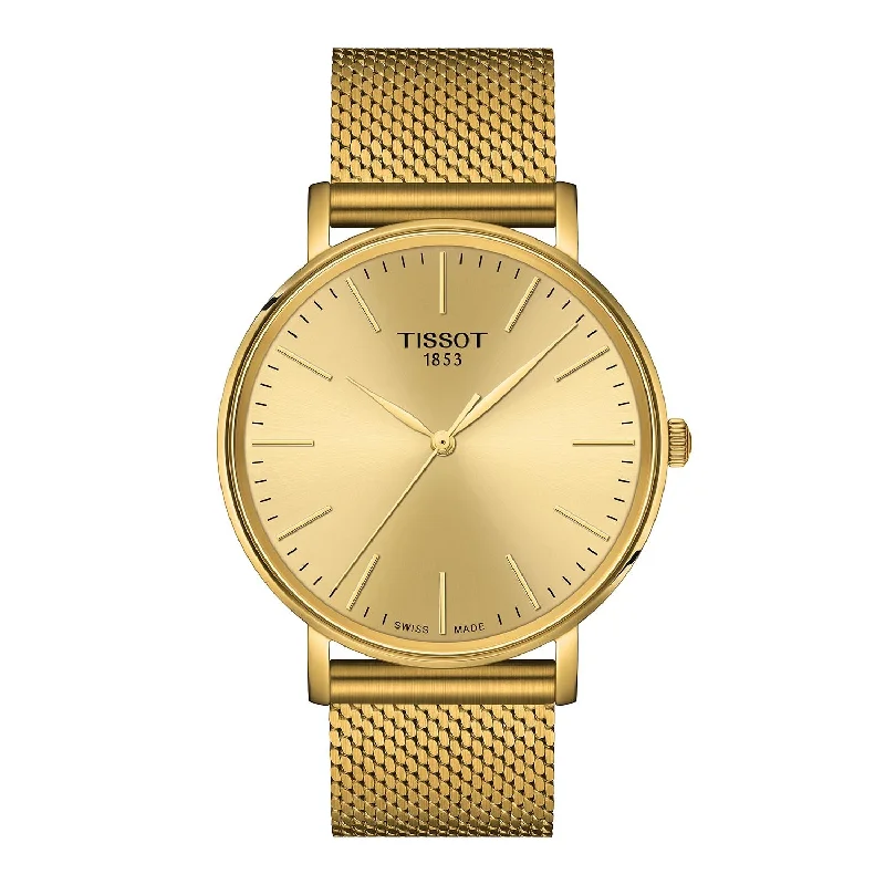 best luxury watches for men   Tissot - Everytime Desire ur, 40 mm - T1434103302100