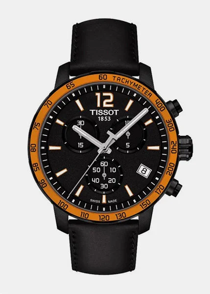 Luxury quartz watches with high-end movements   T095.417.36.057.01