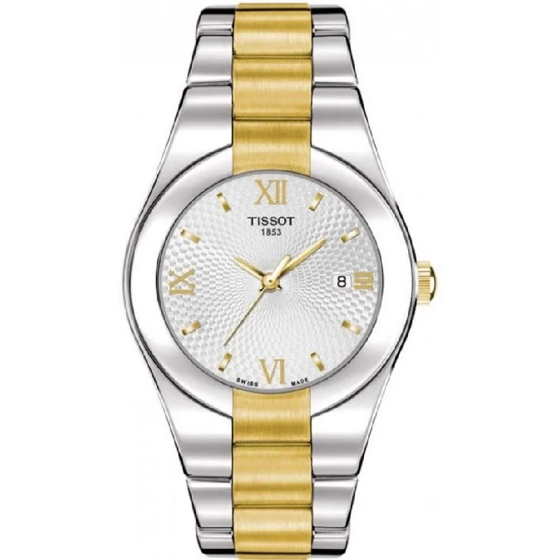 Watches with a stylish look Tissot Women's T0432102203800 T-Trend Glam Two-Tone Stainless Steel Watch Watches with a stylish look Tissot Women's T0432102203800 T-Trend Glam Two-Tone Stainless Steel Watch