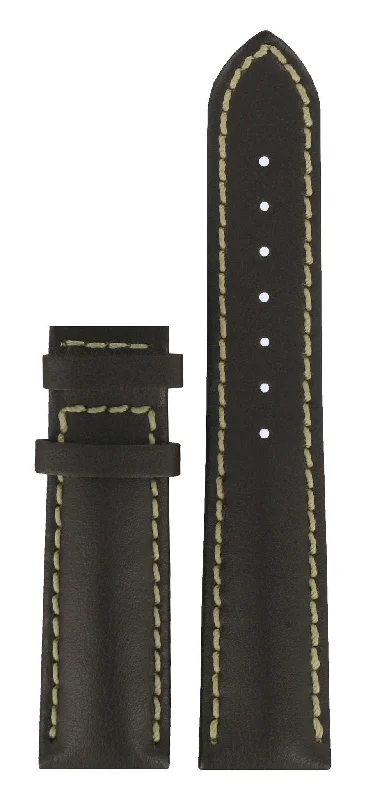 Watches with a classic look   Tissot T008414A XL Watch Band T610022975 Brown Leather 20 mm PRC 100