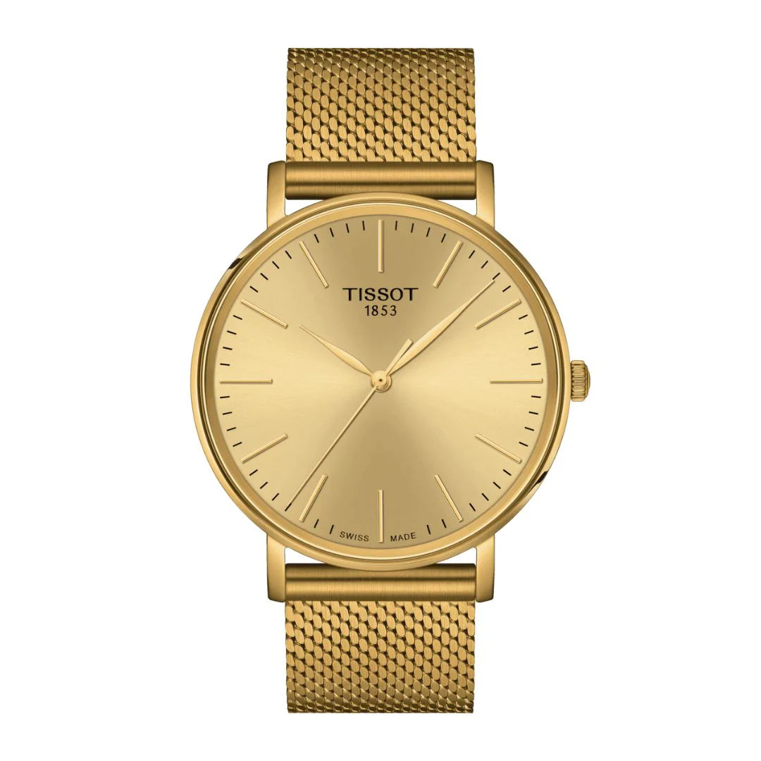 Men's dress watches with slim profile   TISSOT EVERYTIME 40MM -T1434103302100