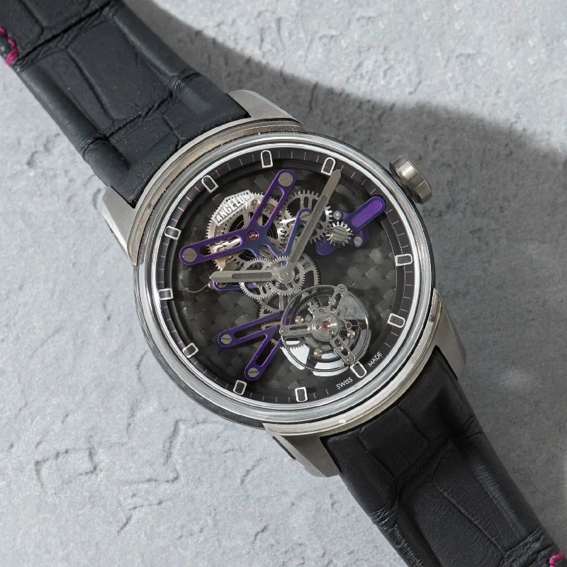 Watches with adjustable straps for a perfect fit   Angelus U23 Tourbillon Cosmopolitan Piece Unique