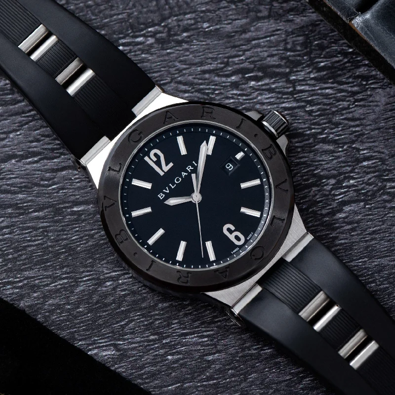 Watches with classic style for timeless appeal   Bvlgari Diagono DG 42