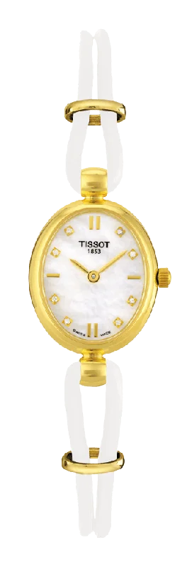 Watches with leather straps and quick release clasps Tissot T7131 & T7133 Watch Band T610020998 White Leather mm Fine Lady Watches with leather straps and quick release clasps Tissot T7131 & T7133 Watch Band T610020998 White Leather mm Fine Lady