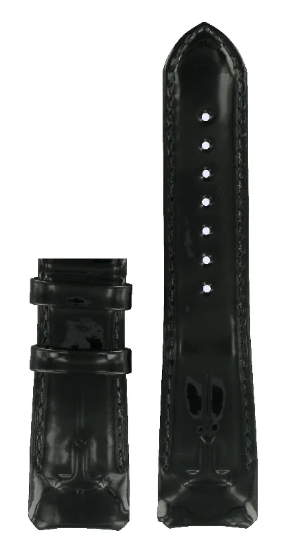 Watches with a stylish look   Tissot T047220A Watch Band T610032079 Black Leather 21 mm T-Touch II