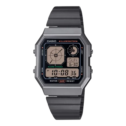 Watches with a sophisticated look   Retro Unisex WR - A130WEGG-1ADF