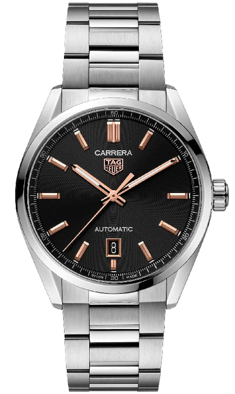 Formal watches for evening events   TAG Heuer Watch Carrera Calibre 5 Automatic Mens