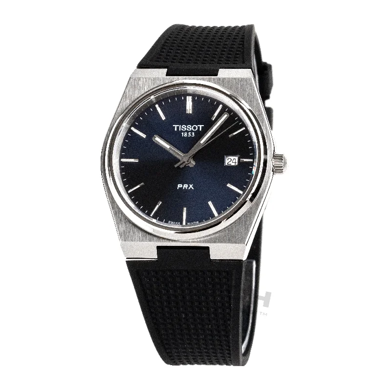 best luxury watches for men   Tissot PRX 40mm Men's Blue Watch T1374101704100