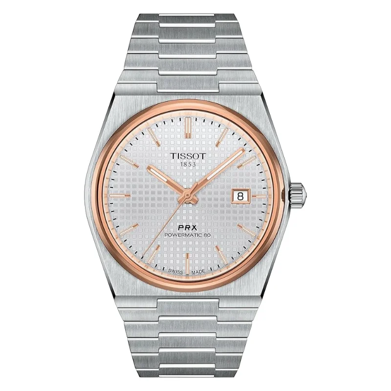 elegant dress watches for formal events   TISSOT PRX -T1374072103100
