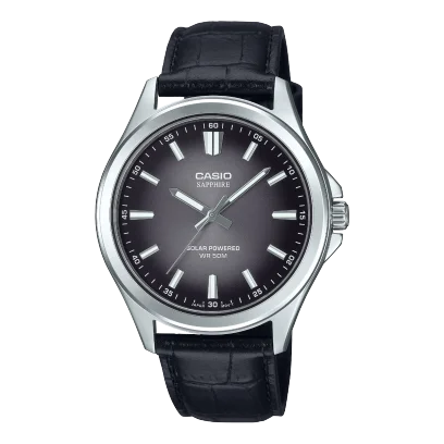 Men's dress watches with slim profile   Standard Collection Mens Solar 50m - MTS-RS100L-1AVDF