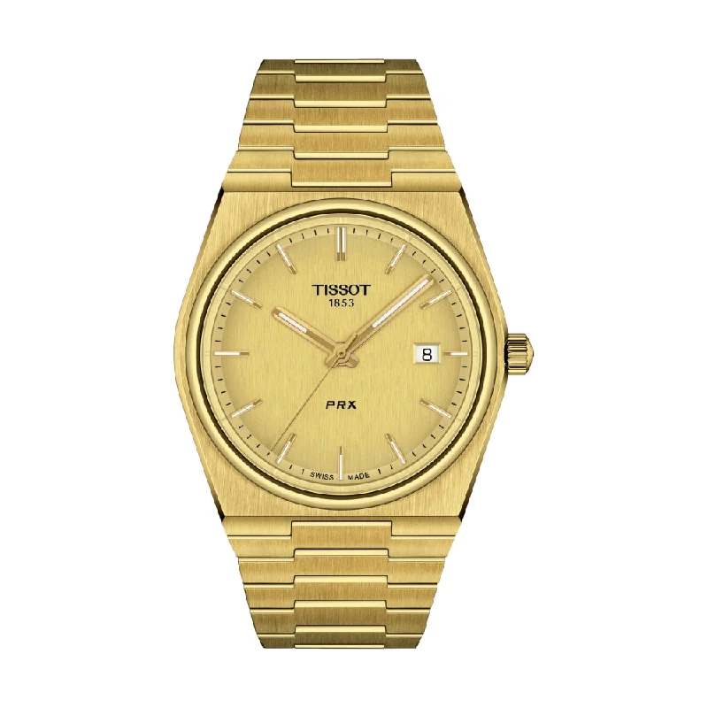 best luxury watches for men   PRX Quartz 40mm Gold-Tone