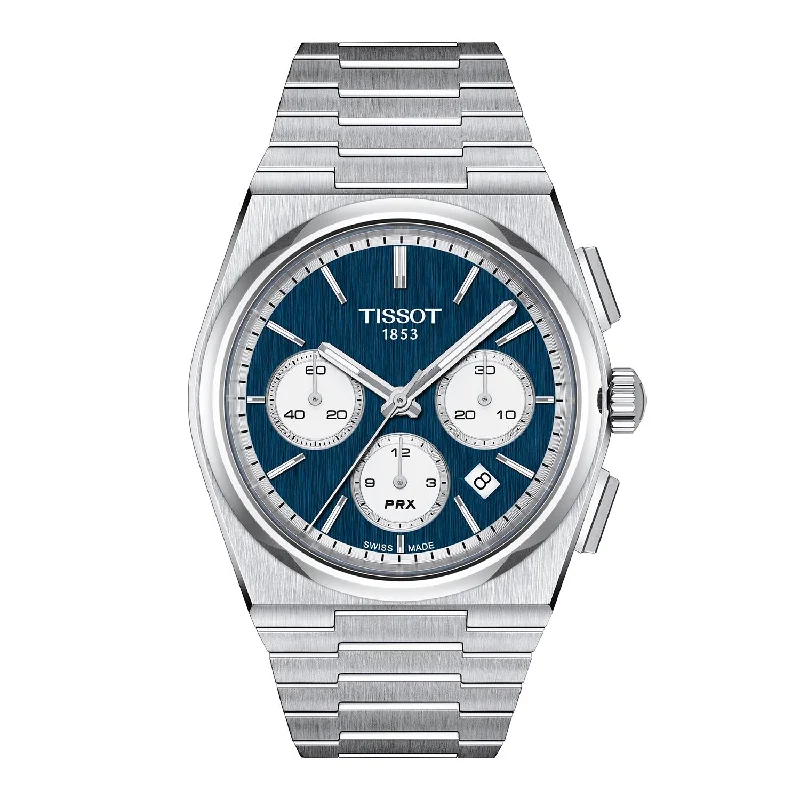 Watches with adjustable straps for a perfect fit Tissot - PRX Automatic Chronograph ur, 42 mm - T1374271104100 Watches with adjustable straps for a perfect fit Tissot - PRX Automatic Chronograph ur, 42 mm - T1374271104100